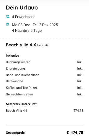 Nordsee Ferienhaus: 5 Tage Niederlande in Ferienvilla am Strand ab 119€ p.P. (bei 4 Leuten)