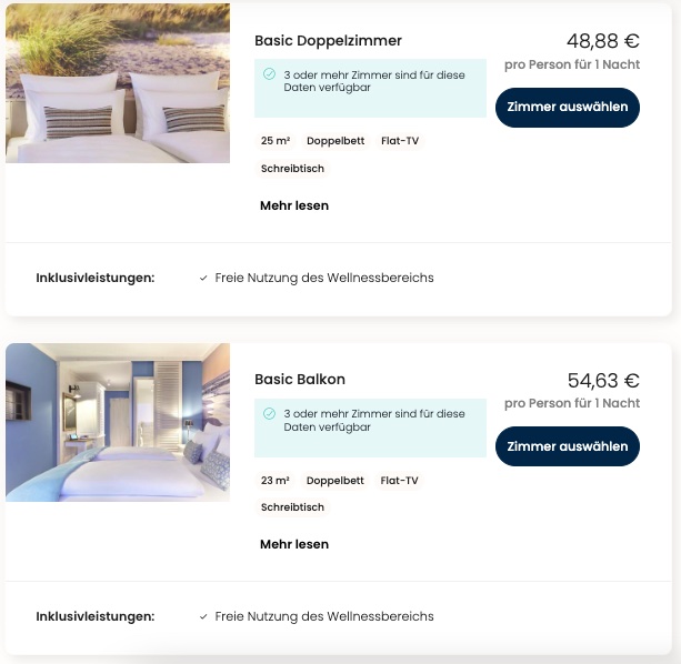 Ostsee Urlaubsdeal: Strandhotel ab 49€ p.P. (DZ) inkl. Nutzung des Wellnessbereichs