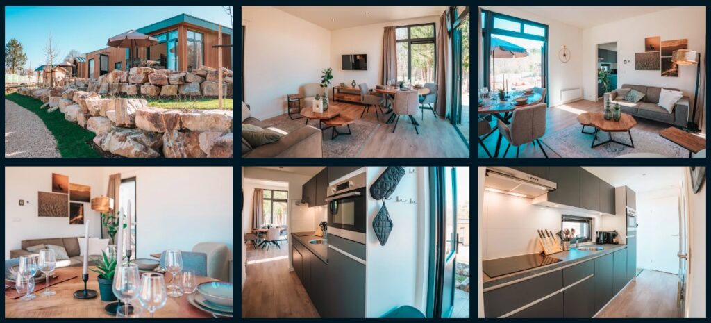 Urlaub in Belgien: Ferienhaus in neuem Park in den Ardennen ab 84€ p.P. (bei 4 Personen)