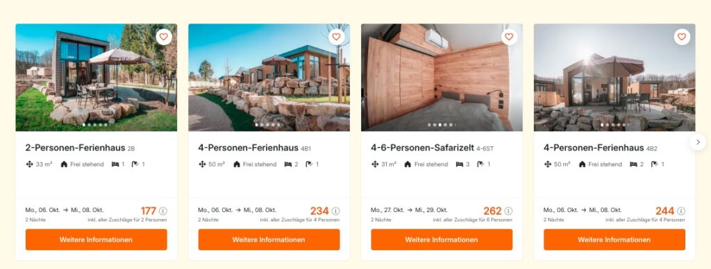 Urlaub in Belgien: Ferienhaus in neuem Park in den Ardennen ab 84€ p.P. (bei 4 Personen)