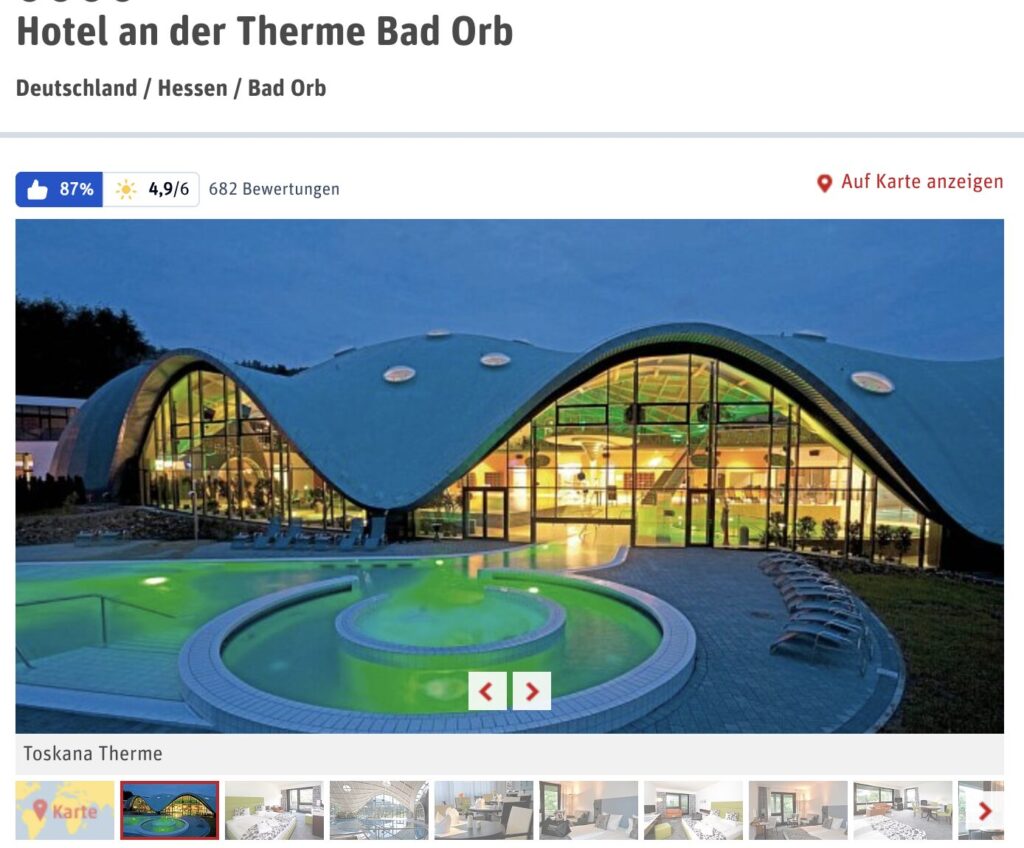 Wellness in der Toskana Therme: 3 Tage im 5* Hotel inklusive Frühstück und Eintritt in die Therme ab 149€ p.P. im DZ