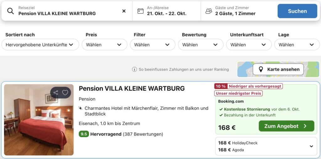 Wellness Urlaub in Thüringen – 3 Tage im top Hotel mit Frühstück, Dinner & Extras ab 89€ p.P.