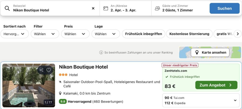 Zakynthos Frühbucher – 1 Woche im neuen 4* Hotel inkl. Flug, Frühstück & Extras ab 505€ p.P.