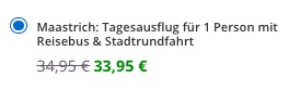 Auszeit in Holland: Tagestrip nach Maastricht mit dem Reisebus inklusive Stadtrundfahrt nur 39€