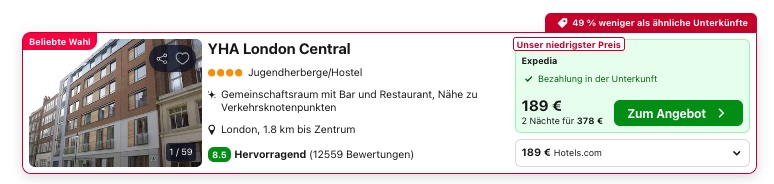 Christmas Shopping in London: 3 Tage inkl. Flügen und Unterkunft in top Lage ab 122€ p.P.