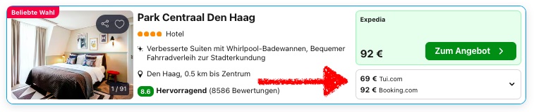 Den Haag Kurztrip: 4* Hotel in zentraler Lage ab 34€ p.P. (DZ)