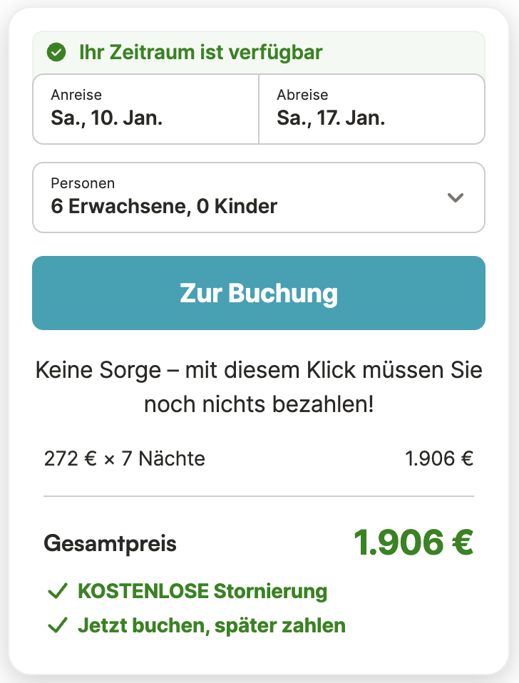 Frankreich Urlaub: Haus im See (auf Stelzen) mit Whirlpool ab 77€ p.P. (bei 6 Leuten)