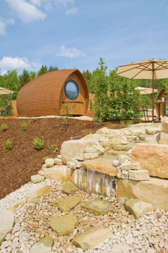 Glamping in Deutschland: Ferienhaus im Saarland ab 44€ p.P. (2 Leute)