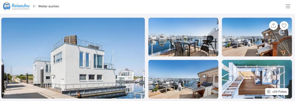 Hausboot an der Ostsee: 4 Tage ab 146€ p.P. (bei Vollbelegung) / Sauna, Terrasse, Sonnendeck