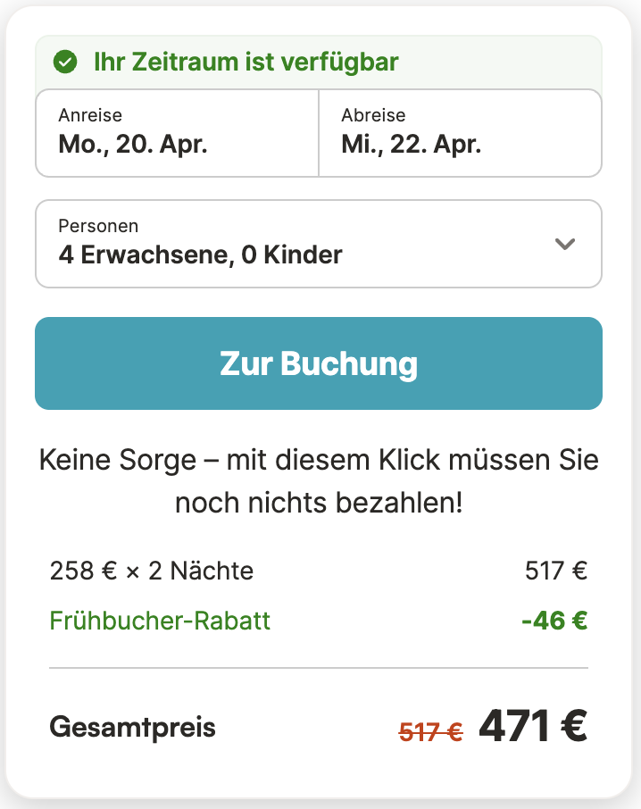 Hausboot in Hamburg: 3 Tage ab 103€ p.P. (bei 4 Leuten)