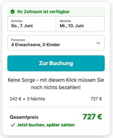 Hausboot Urlaub: 4 Tage auf der Ostseeinsel Fehmarn ab 182€ p.P.