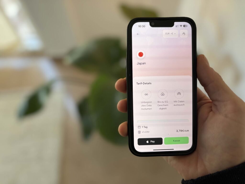 Es gibt viele tausend Erfahrungsberichte und Bewertungen zu in Japan verwendeten eSIM-Karten