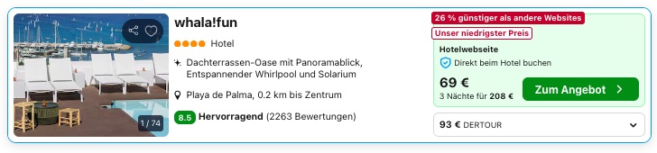 Mallorca Kurztrip – 4 Tage zum Saison-Opening mit 4* Hotel & Flug ab 294€ p.P. (DZ)