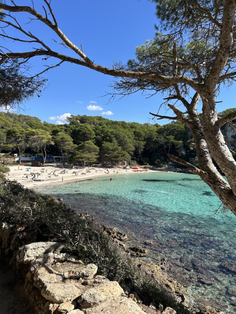 Menorca, Bucht Macarelleta im Oktober