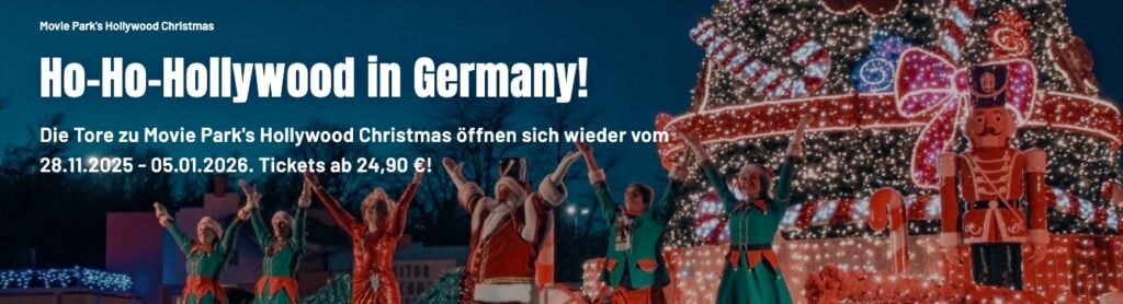 Movie Park Tagesticket: nur 26,90€ (statt 34,90€)
