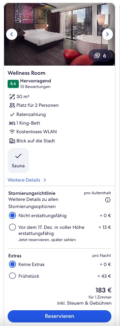 Panorama Wellness in Holland: 4* Hotel mit Whirlpool im Zimmer ab 74€ p.P. (DZ)