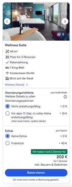 Panorama Wellness in Holland: 4* Hotel mit Whirlpool im Zimmer ab 74€ p.P. (DZ)