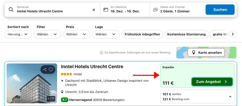 Panorama Wellness in Holland: 4* Hotel mit Whirlpool im Zimmer ab 74€ p.P. (DZ)