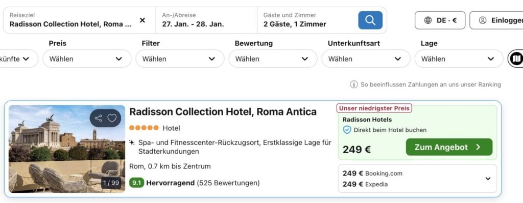 Rom Städtetrip