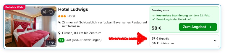 Schloss Neuschwanstein: 3* Hotel + Eintritt ins Schloss ab 52€ p.P. (DZ)