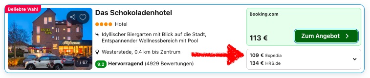 Schokoladenhotel – 4* Hotel inkl. Frühstück ab 55€ p.P. (DZ)