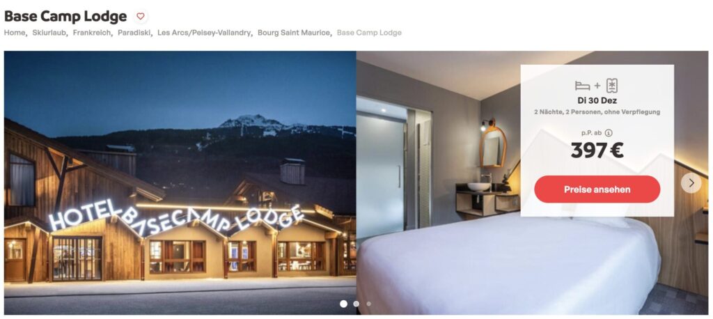 Silvester Skiurlaub: 4 Tage Skiurlaub in Frankreich inkl. Skipass, Wellness & Frühstück ab 322€ p.P.