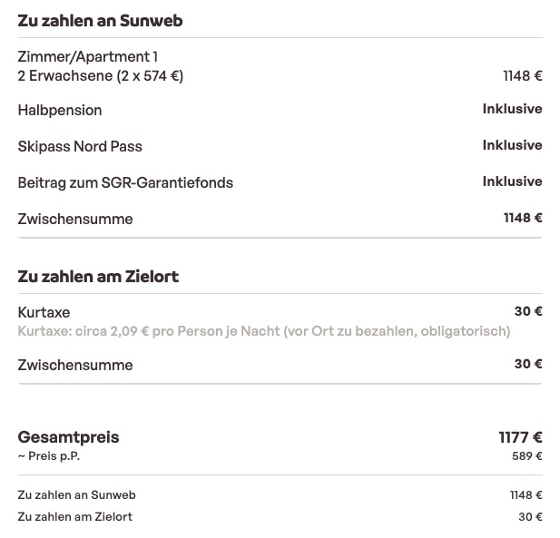 Skiurlaub mit Skipass