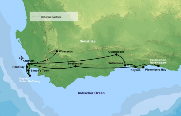 Südafrika Rundreise: 10 Tage inkl. Flügen, Hotels und Ausflügen ab 1.599€ p.P. (DZ)