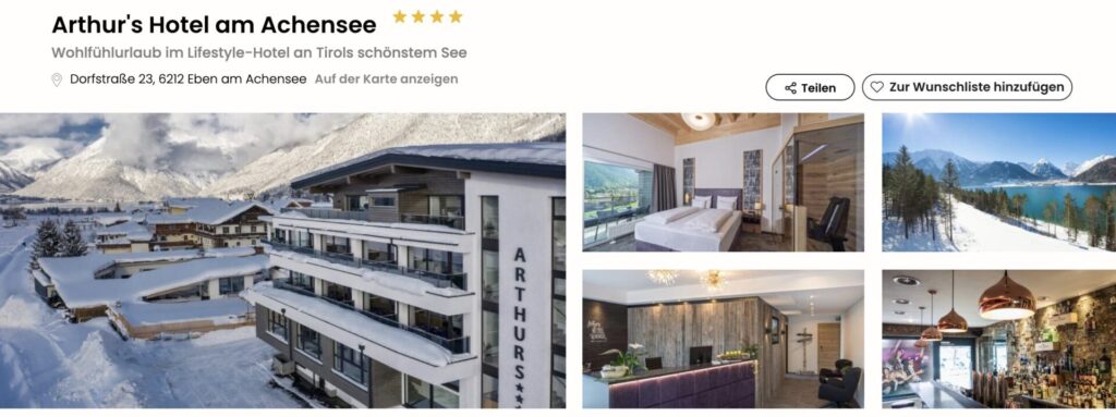 Urlaub am Achensee: 3 Tage im 4* Hotel mit Frühstück & Extras ab 149€ p.P. (auch am Wochenende)