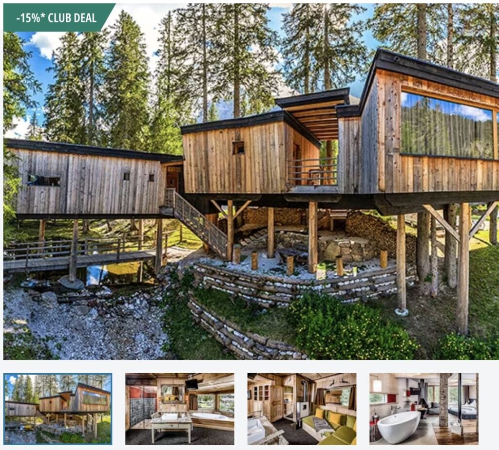 Urlaub im Baumhaus – 3 Tage im Baumhaus am See in Lettland ab 119€ p.P.
