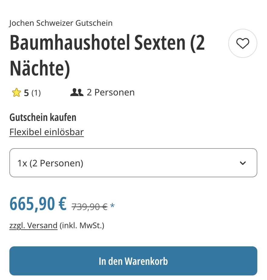 Urlaub im Baumhaus – 3 Tage im Baumhaus am See in Lettland ab 119€ p.P.