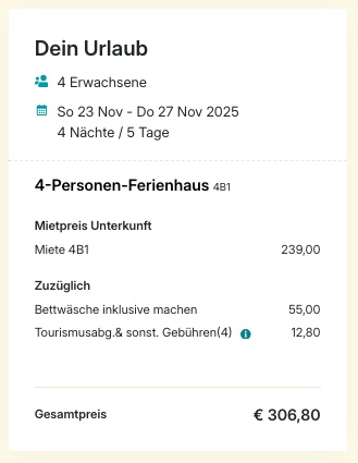 Urlaub in Belgien: 5 Tage im Ferienhaus in neuem Park in den Ardennen ab 77€ p.P. (bei 4 Personen)