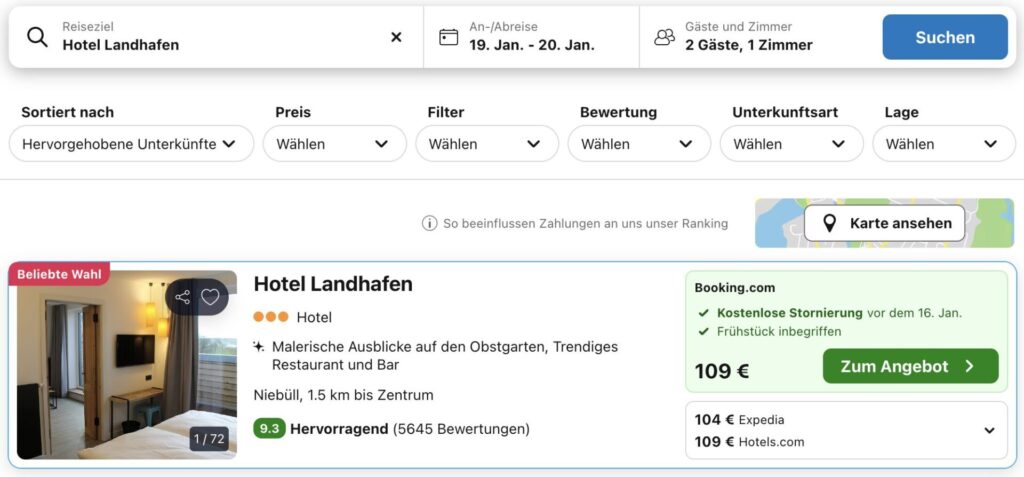 Urlaub in Schleswig Holstein