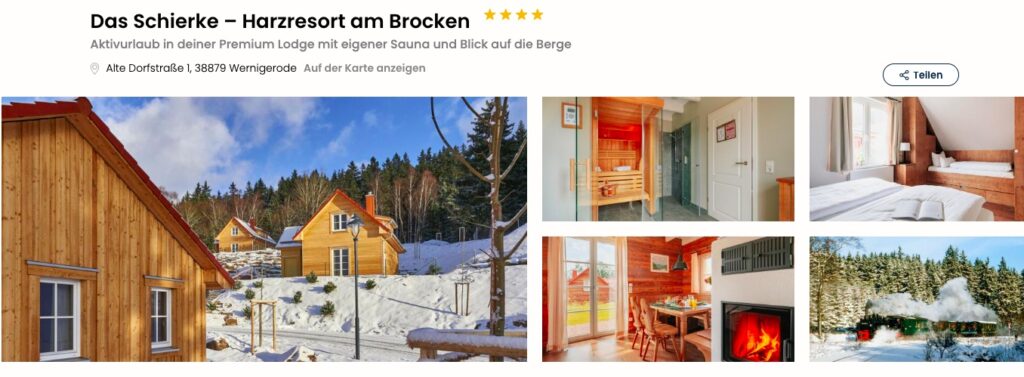 Wellness in Norddeutschland: 3 Tage in einer 4* Lodge im Harz mit privater Sauna ab 119€ p.P.