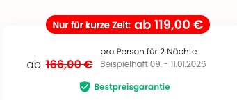 Wellness in Norddeutschland: 3 Tage in einer 4* Lodge im Harz mit privater Sauna ab 119€ p.P.