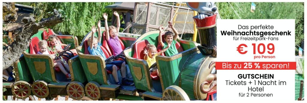 Europa Park Deal – Übernachtung im top Hotel mit Frühstück und Tageseintritt ab 113€ p.P.