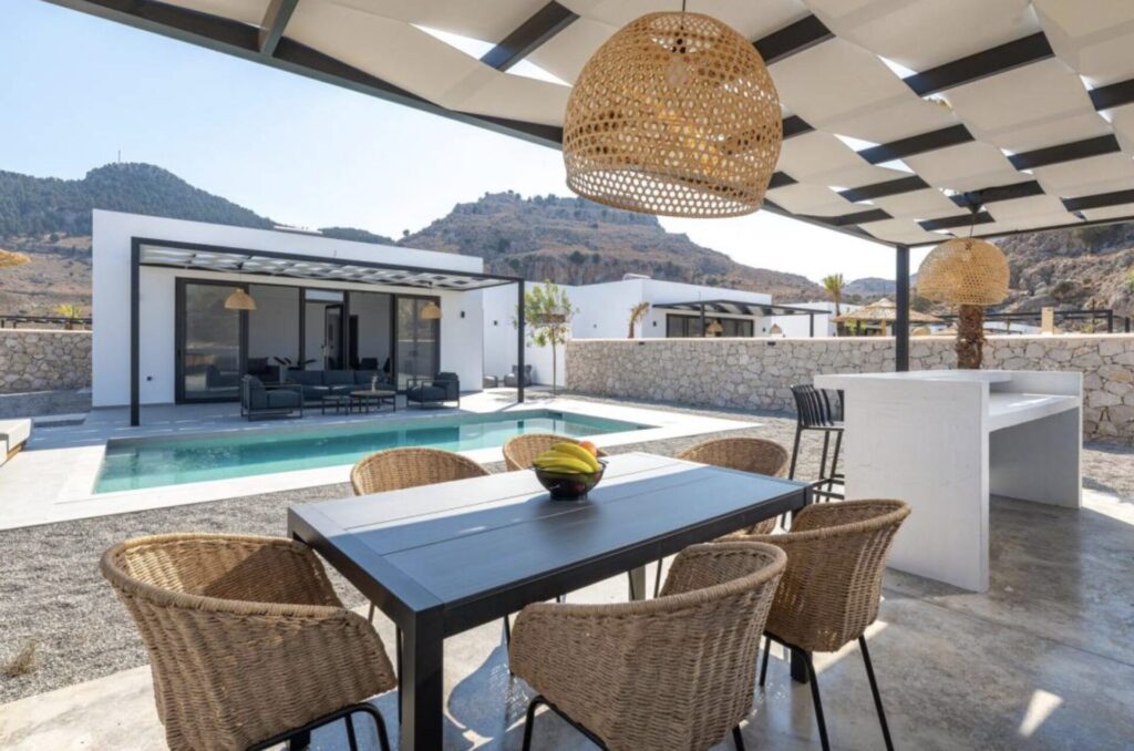 Ferienhaus Rhodos – 1 Woche mit Pool ab 235€ p.P. (zu viert)