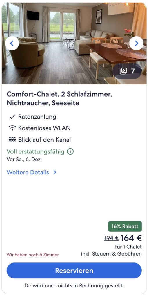 Kurzurlaub in Giethoorn: Unterkunft am Kanal ab 43€ p.P. (bei 4 Leuten)