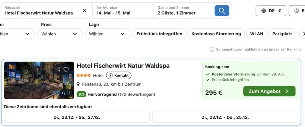 Luxuswellness in Österreich – 4* Hotel mit Halbpension ab 169€ p.P. (DZ)