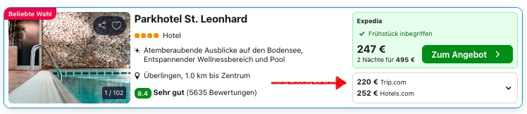 Silvester am Bodensee: 3 Tage im 4* Hotel mit Frühstück ab 220€ p.P.