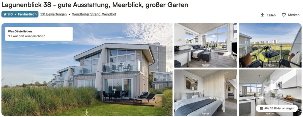 Silvester an der Ostsee: 5 Tage im Apartment mit Meerblick ab 175€ p.P. (bei 6 Leuten)