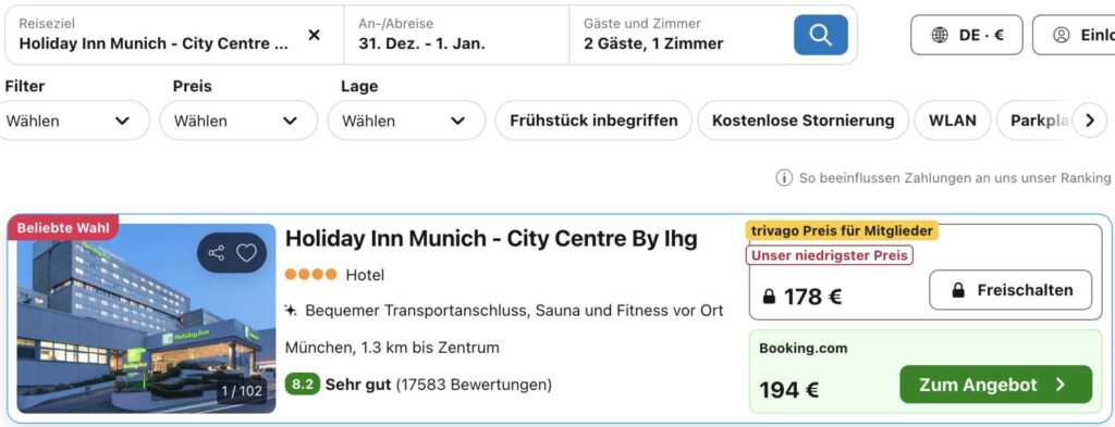 Silvester in München