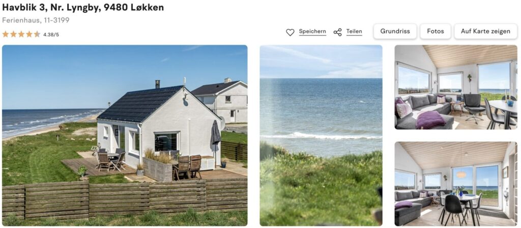 Strandurlaub in Dänemark – 5 Tage im Ferienhaus ab 138€ p.P.