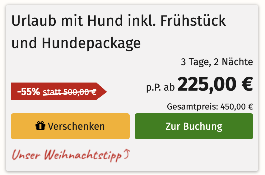 Sylt Kurzurlaub: 5 Tage im 4* Hotel inkl. Frühstück ab 179€ p.P. (DZ), ab 358€ Gesamtpreis für Familien (2 Erw. + 1 Kind)