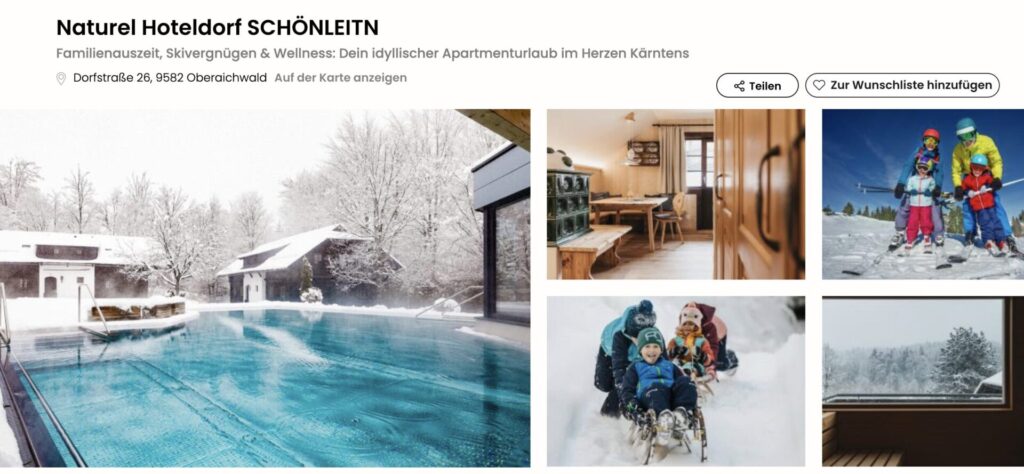 Wellnessurlaub in Kärnten – Apartment ab 75€ p.P.