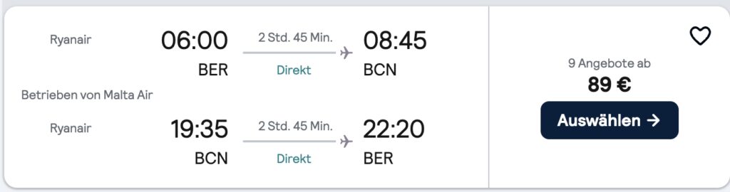 Barcelona Tagesausflug: morgens hin, abends zurück ab 56€ (u.a. samstags)