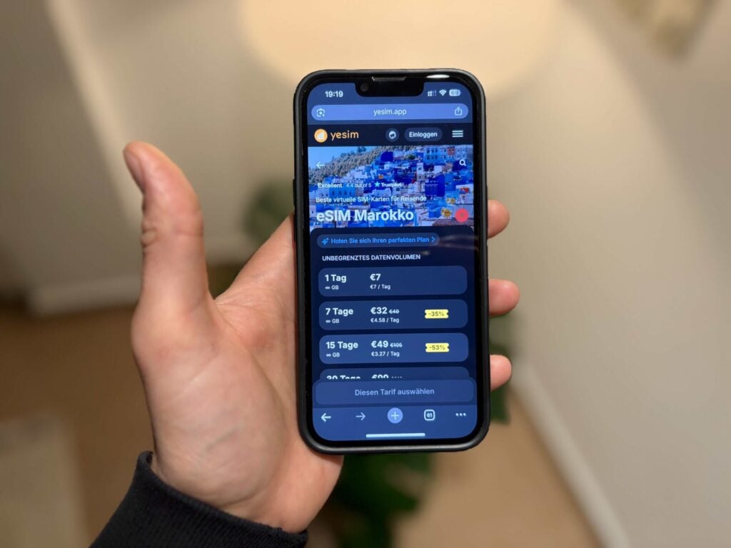 eSIMs für eine Reise nach Marokko im Vergleich. Das sind die besten eSIMs für euren Urlaub