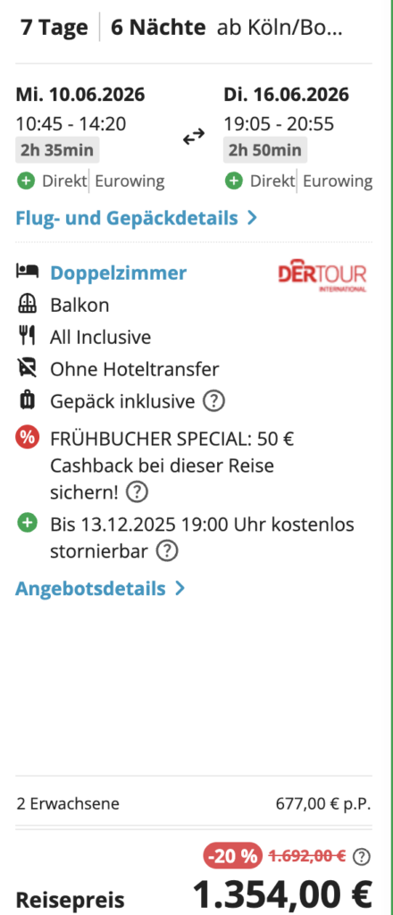 Goldstrand Partyurlaub – 6 Tage + All Inclusive mit Flug & Transfer ab 696€ p.P.