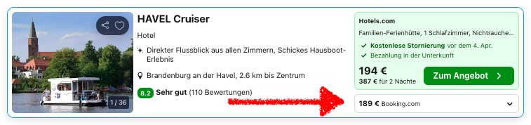 Hausboot Urlaub in Brandenburg: 3 Tage auf dem Havel Cruiser (kein Bootsführerschein nötig) ab 94€ p.P. (bei 4 Leuten)