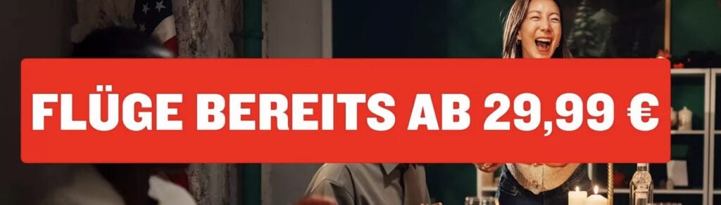 Sale bei Ryanair: 20% Rabatt, Tickets ab 14,39€ / verschiedene Ziele